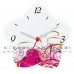 10 Relógios De Parede Modelo Estrela + Lente Protetora Para Personalizar